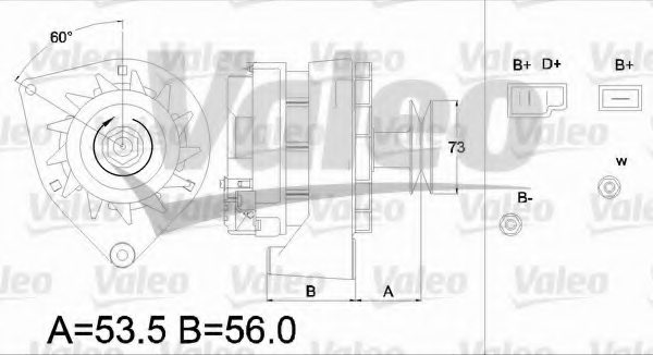 VALEO 436208 Alternator